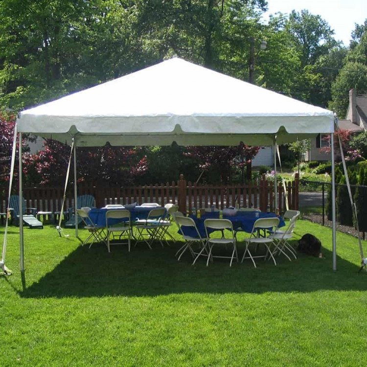 15x15 frame tent