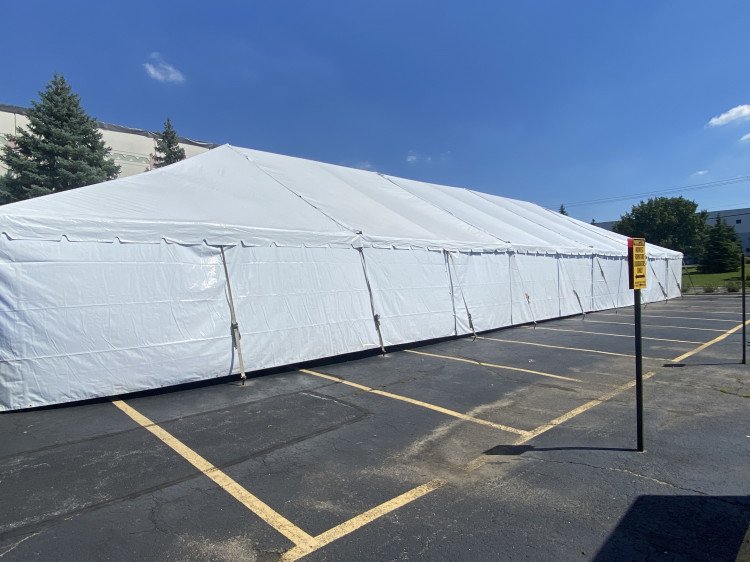 Tent sidewalls 20 foot sections