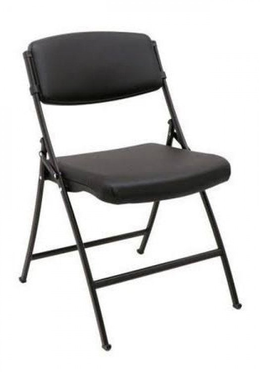 Black Folding Chair A.I.M chicago tent rental